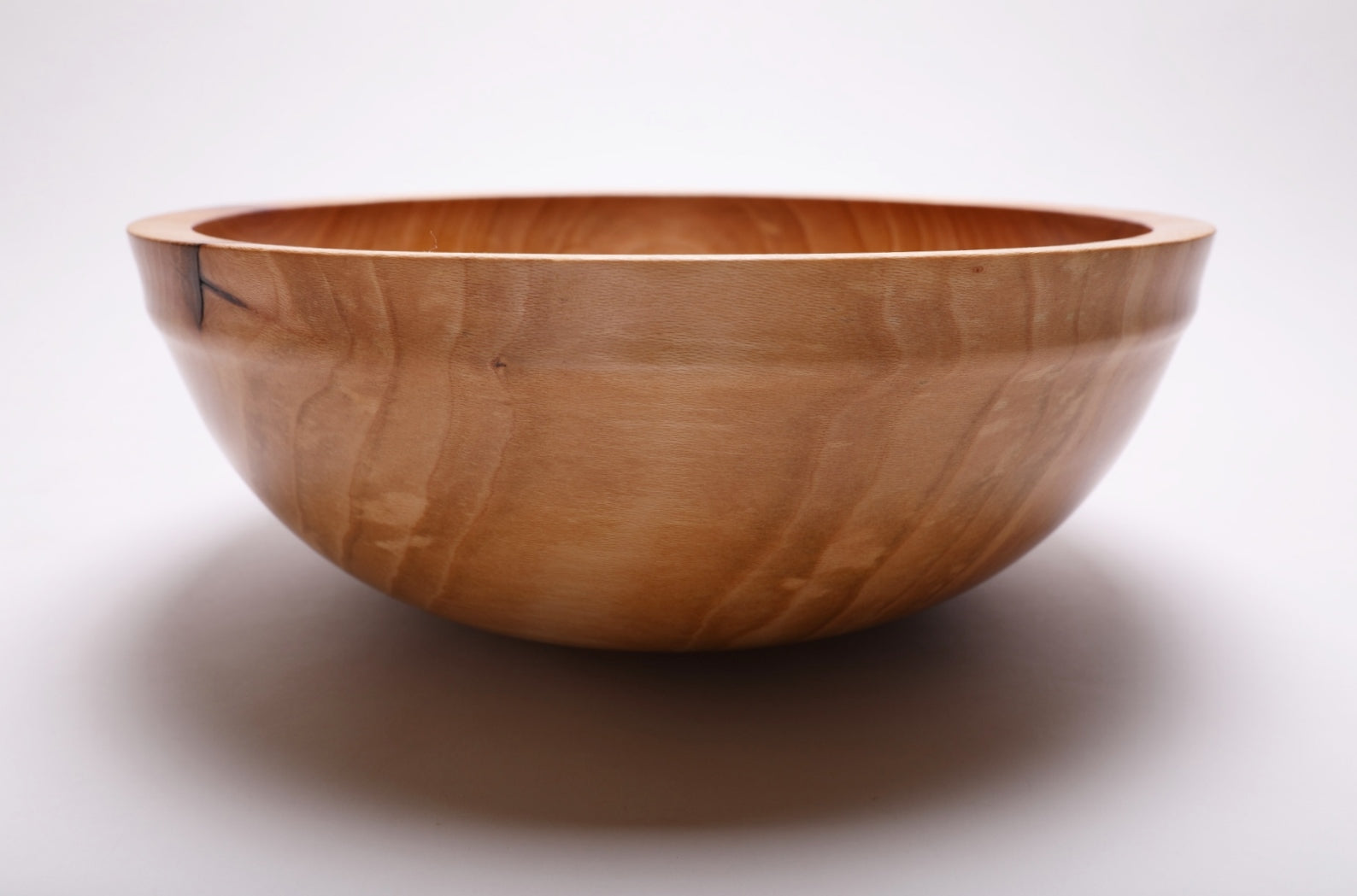 #1932 Locust Wooden Salad and Fruit Bowl  12 7/8″ X 7″