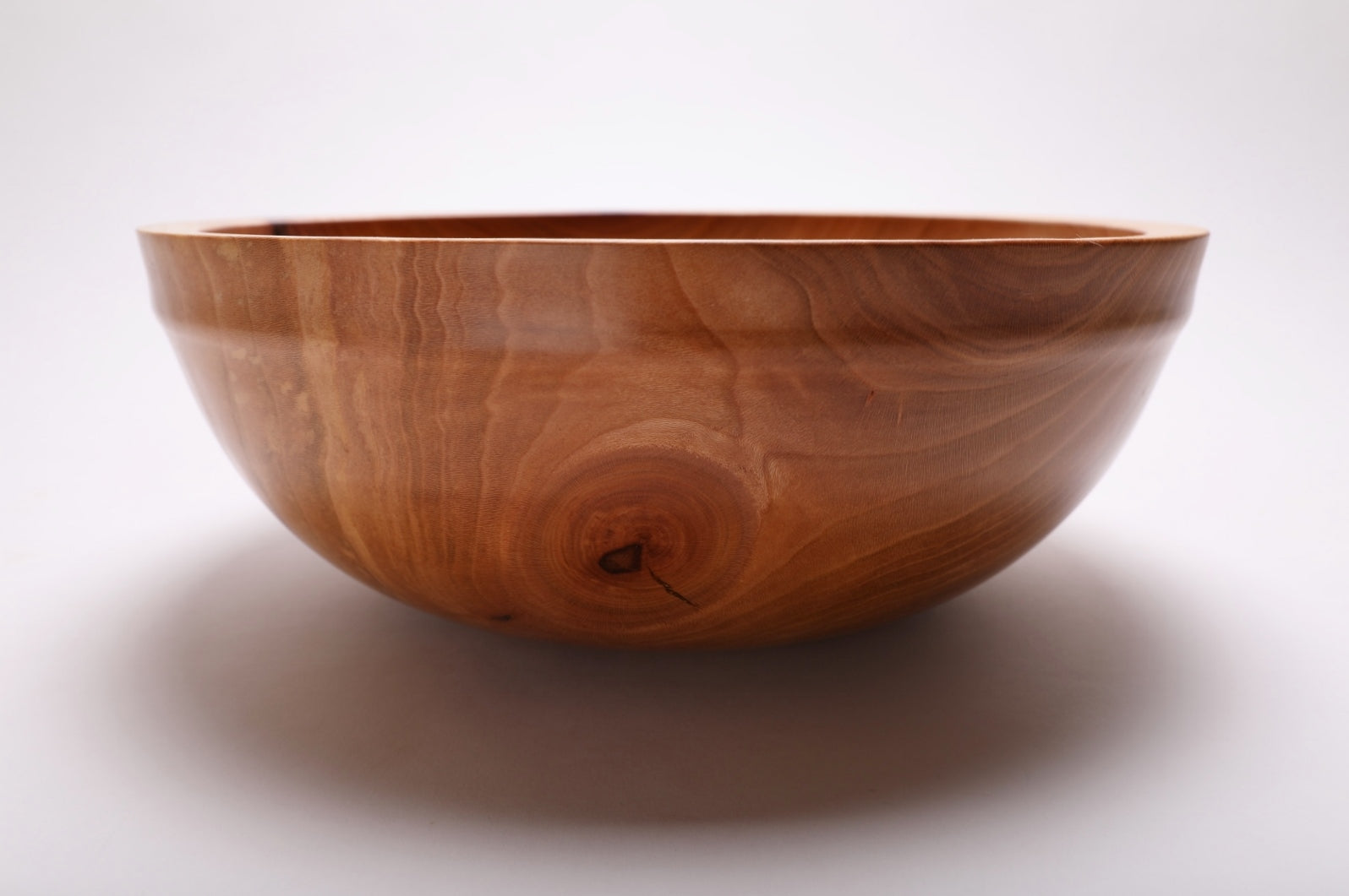 #1932 Locust Wooden Salad and Fruit Bowl  12 7/8″ X 7″