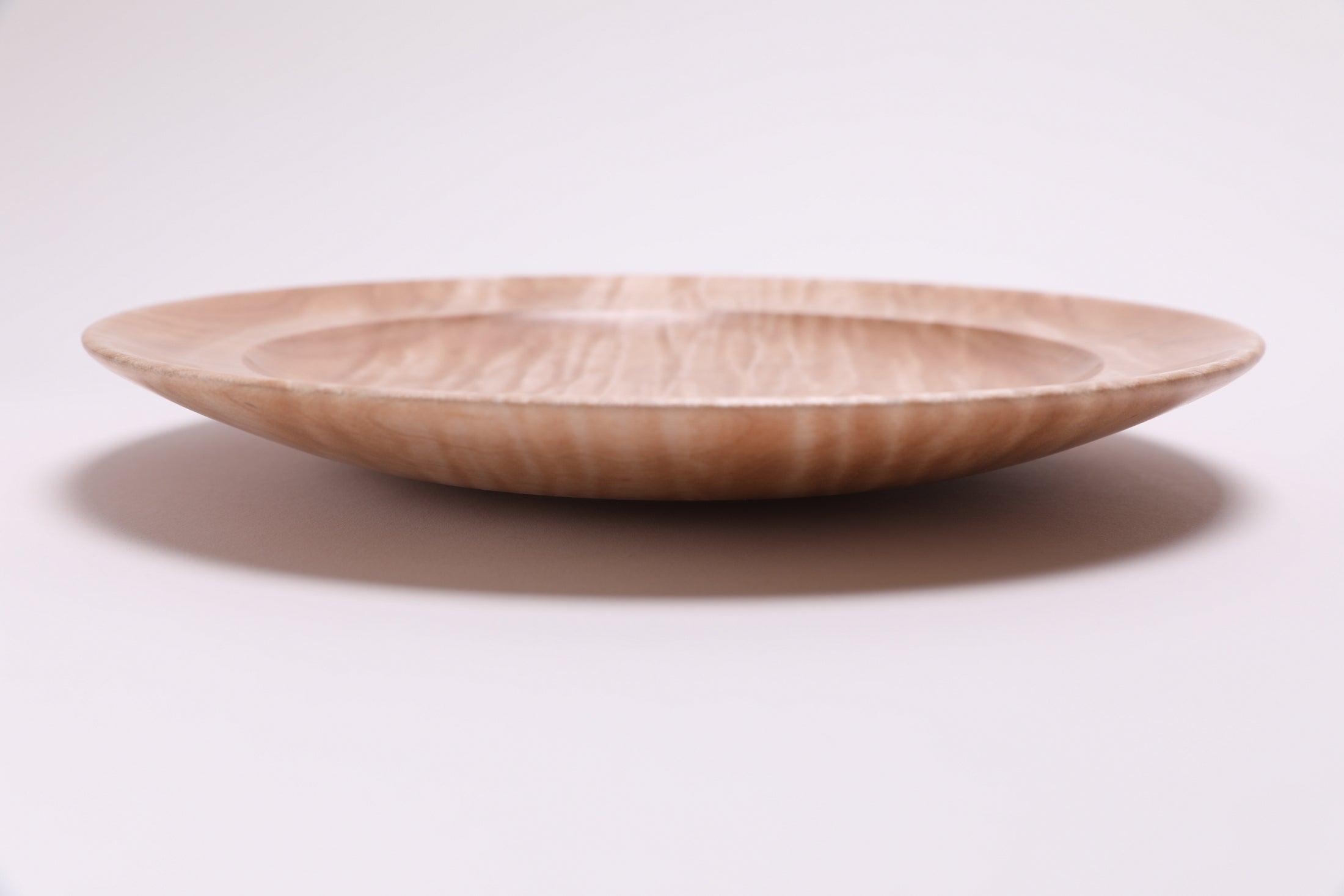 #2829 Tiger Maple Shallow Bowl  (9 5/8" x 1 1/4")