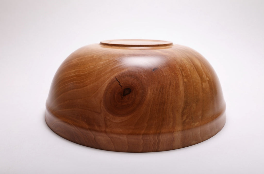 #1932 Locust Wooden Salad and Fruit Bowl  12 7/8″ X 7″