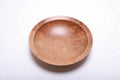 Handcrafted sweet gum wooden bowl, top view – crotch burl figure and wavy growth ring lines, 11 1/4" diameter