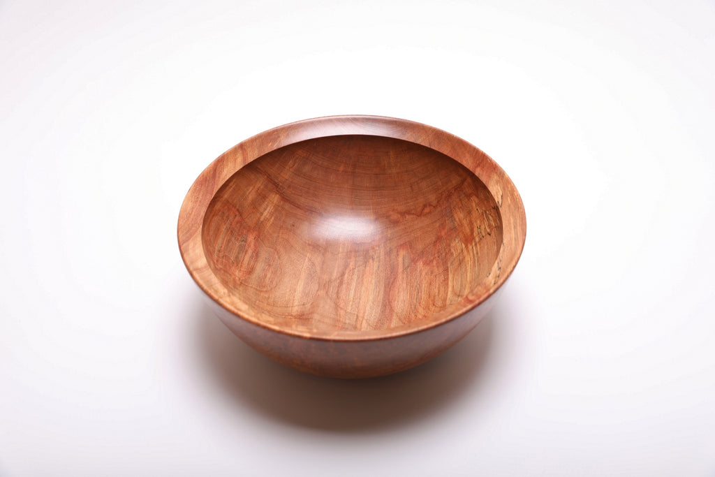 #2839 Spalted River Birch Wooden Fruit and Salad Bowl  (11 3/8" x 4 5/8")
