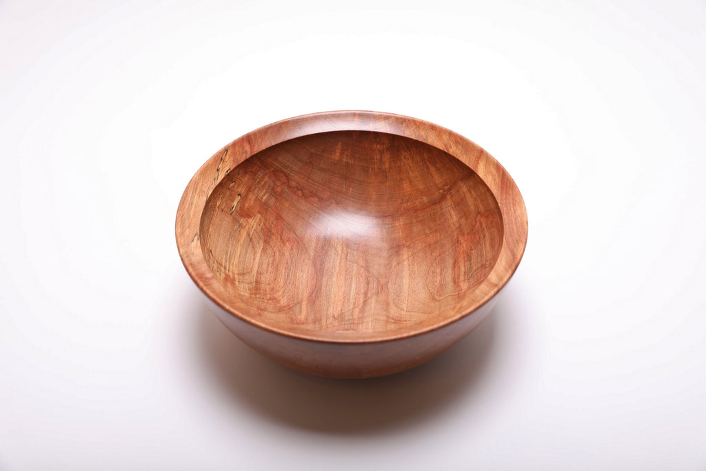 #2839 Spalted River Birch Wooden Fruit and Salad Bowl  (11 3/8" x 4 5/8")