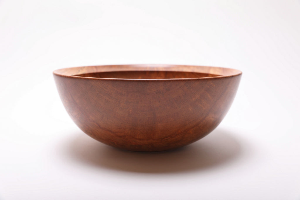 #2839 Spalted River Birch Wooden Fruit and Salad Bowl  (11 3/8" x 4 5/8")