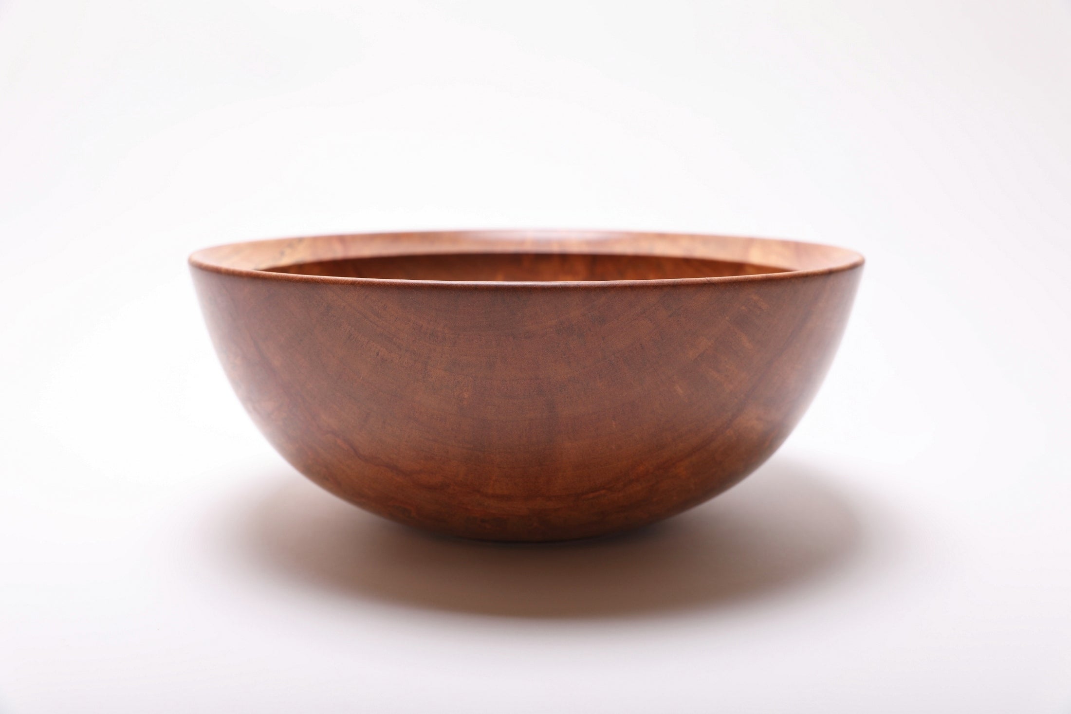 #2839 Spalted River Birch Wooden Fruit and Salad Bowl  (11 3/8" x 4 5/8")