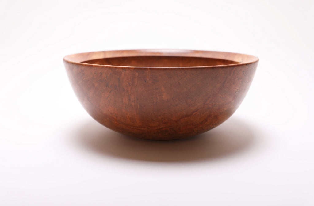 #2839 Spalted River Birch Wooden Fruit and Salad Bowl  (11 3/8" x 4 5/8")