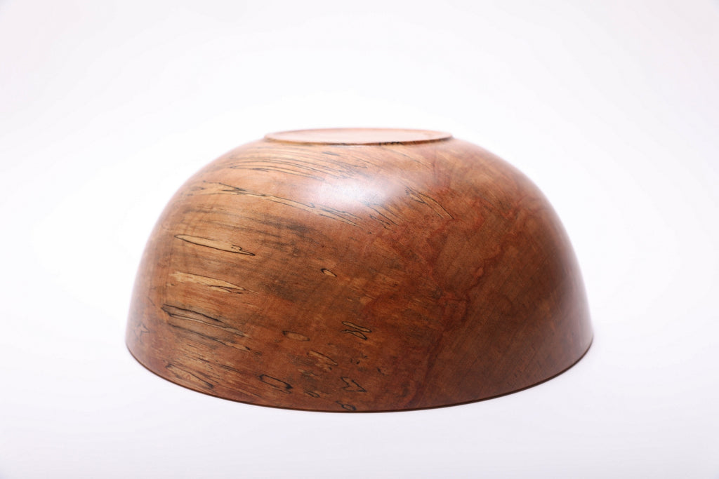 #2839 Spalted River Birch Wooden Fruit and Salad Bowl  (11 3/8" x 4 5/8")