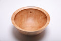 Spalted sugar maple wood bowl top view showing gray-green spalting pattern across the interior, hand-turned with food-safe oil finish