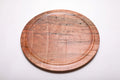 #1946 Wormy Ambrosia Maple Wooden Platter  17 1/2” X 1 1/2”
