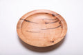 #2843 Shallow Tiger Ambrosia Maple Wooden Bowl  (12 3/8 x 2 3/8")