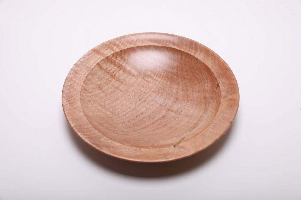 #2857 Tiger Ambrosia Maple Wooden Bowl  (10 3/4" x 1 3/4")