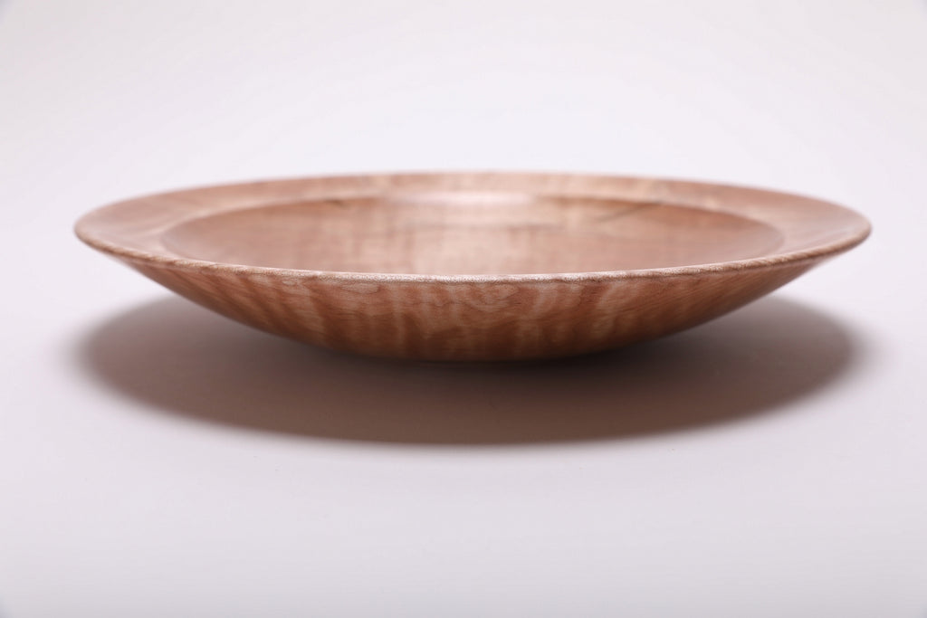 #2857 Tiger Ambrosia Maple Wooden Bowl  (10 3/4" x 1 3/4")