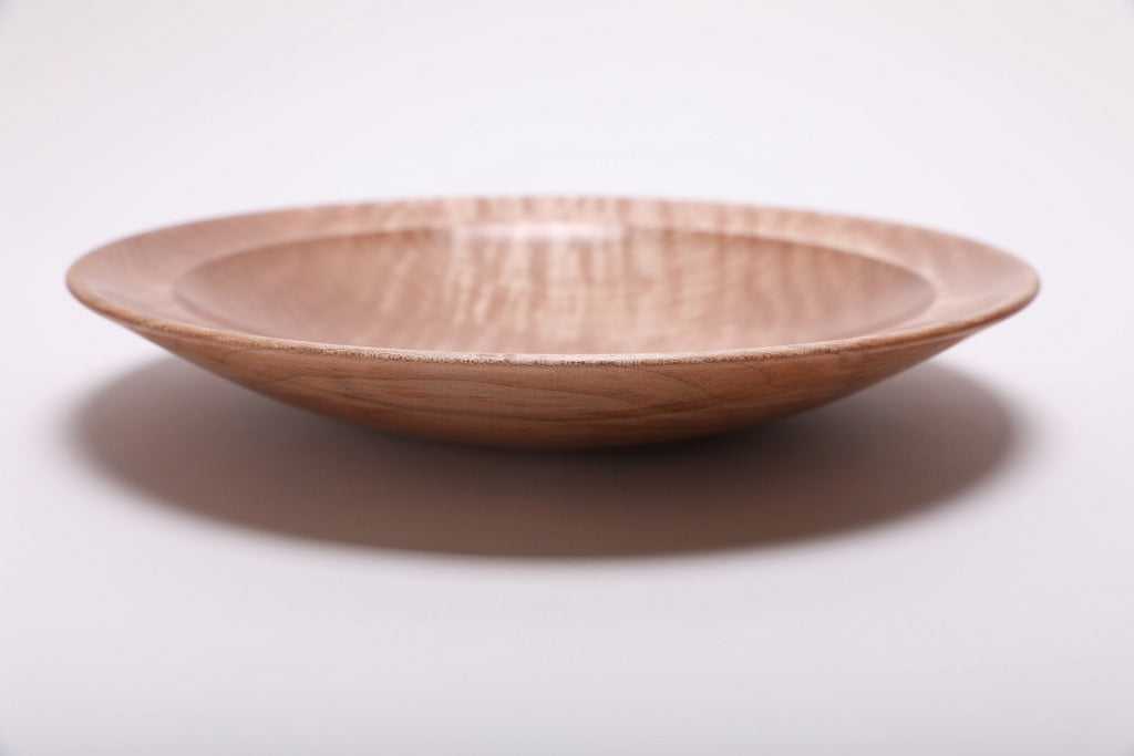 #2857 Tiger Ambrosia Maple Wooden Bowl  (10 3/4" x 1 3/4")