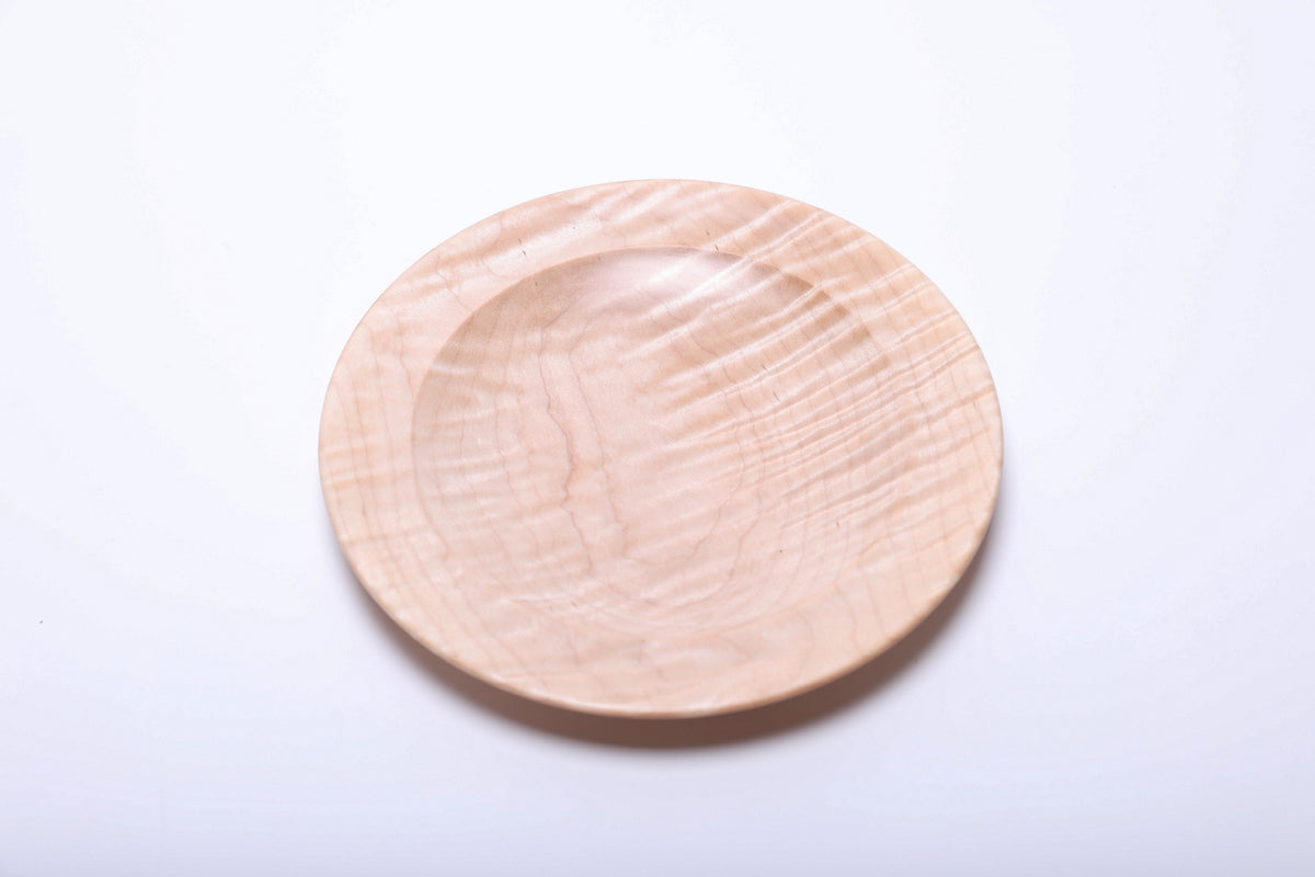 #2867 Tiger Maple Wooden Dish  (7 1/2" x 7/8")