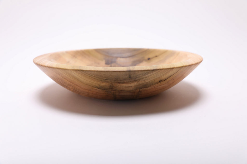 #2873 Rainbow Tulip Poplar Chopping or Dough Bowl  (11 3/8" x 2 1/2")