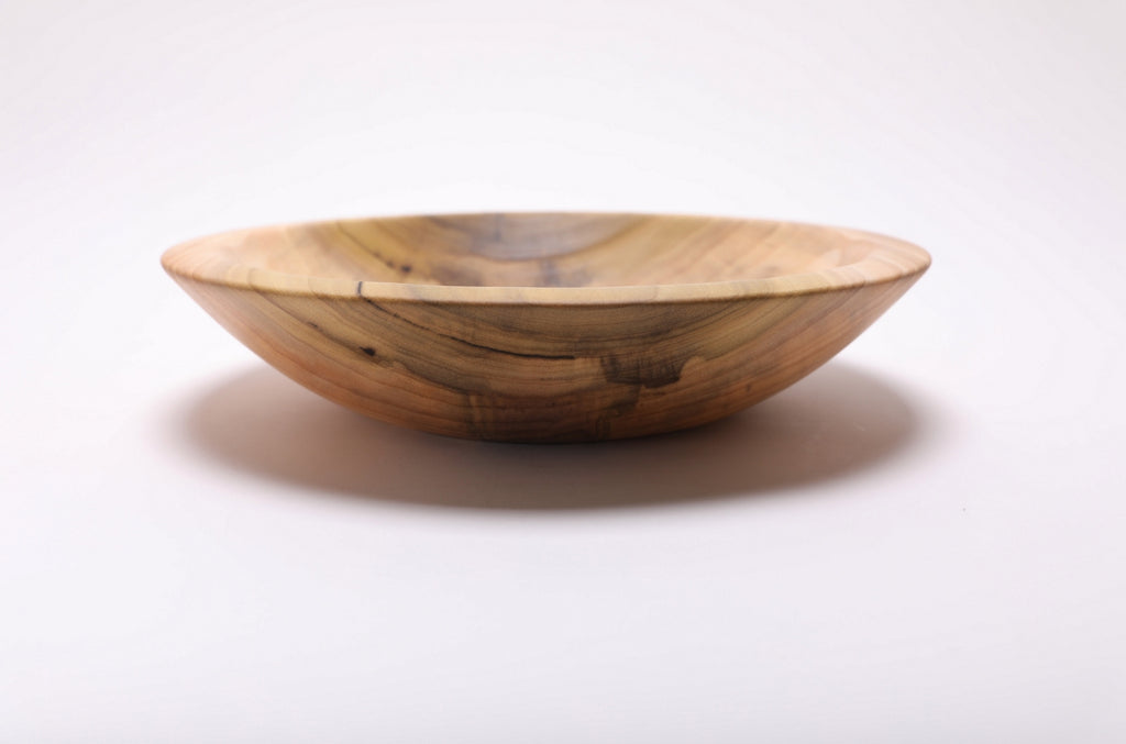 #2873 Rainbow Tulip Poplar Chopping or Dough Bowl  (11 3/8" x 2 1/2")