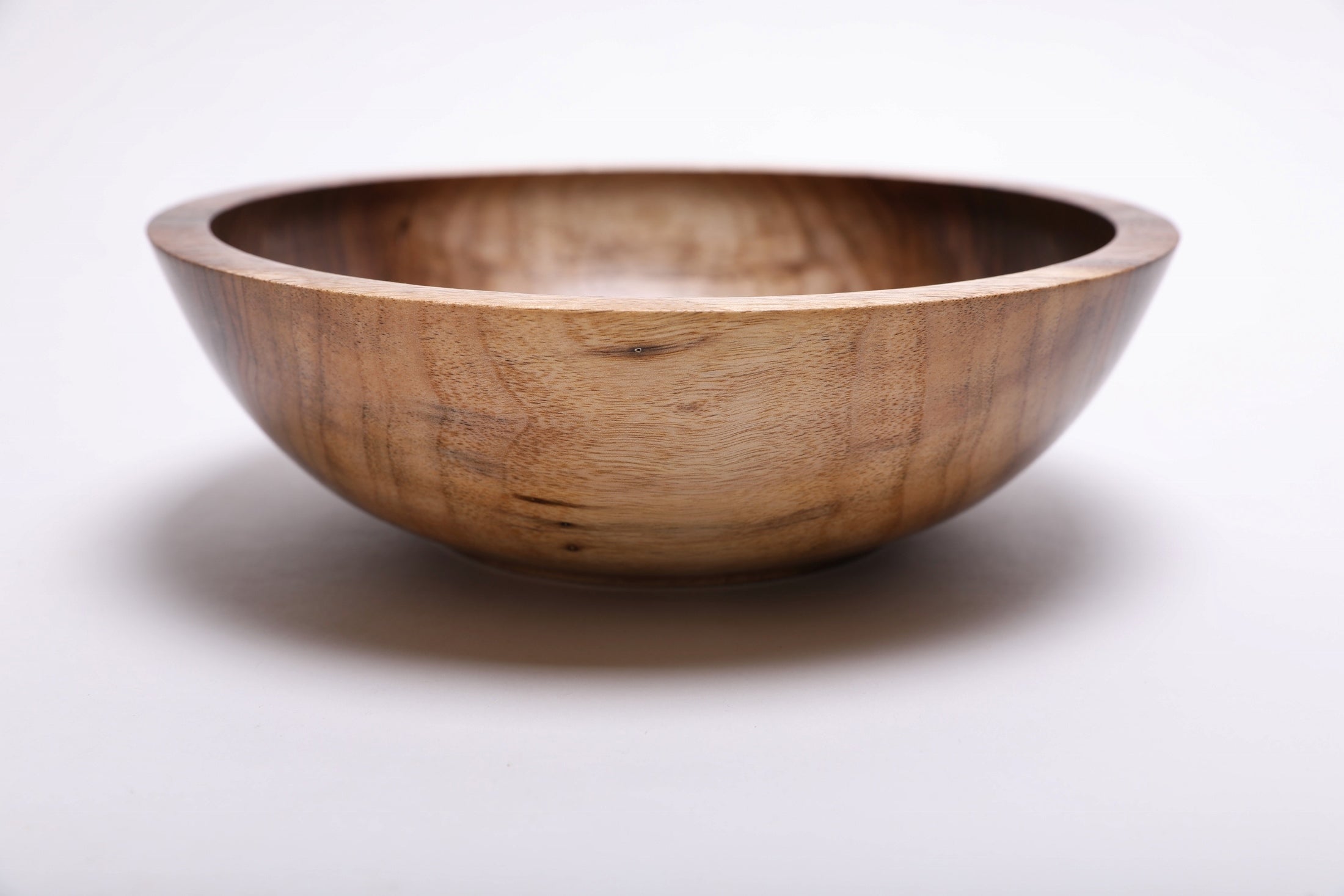 #1672  Black Walnut Wooden Bowl (9” X 2 3/4”)