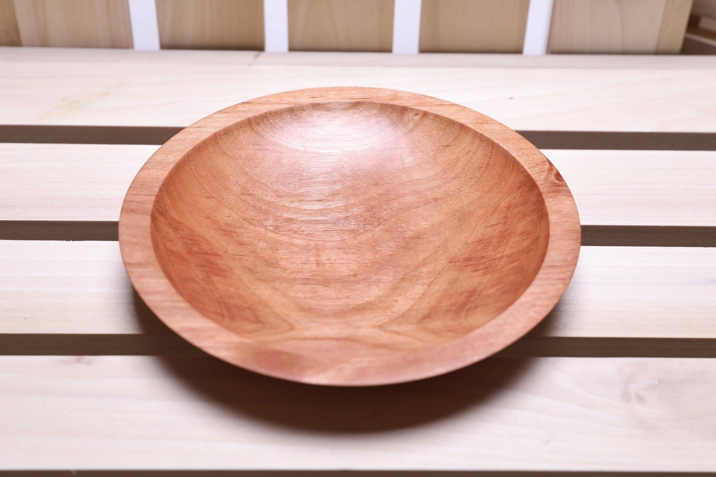 #2288 River Birch Wooden Dish  6 1/8" x 1"