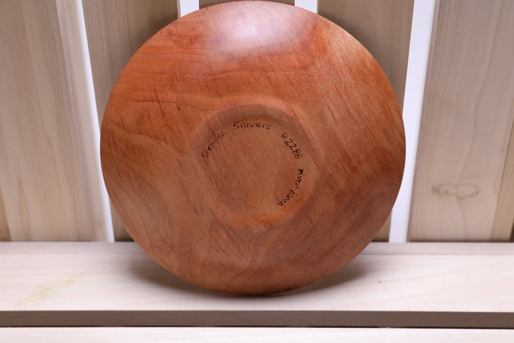 #2288 River Birch Wooden Dish  6 1/8" x 1"