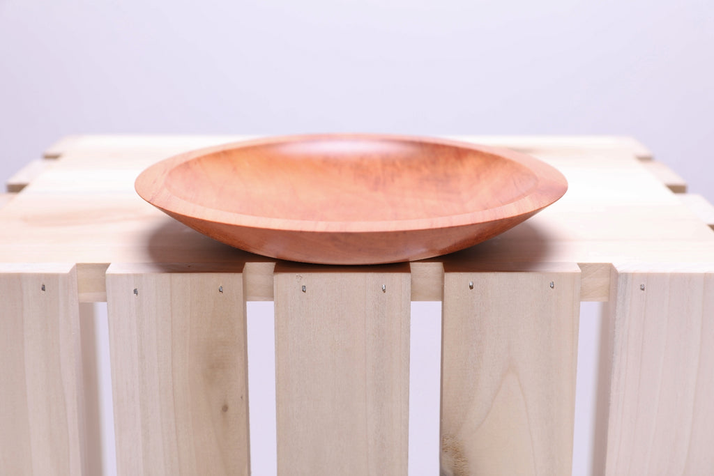 #2288 River Birch Wooden Dish  6 1/8" x 1"