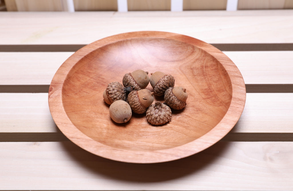 #2288 River Birch Wooden Dish  6 1/8" x 1"