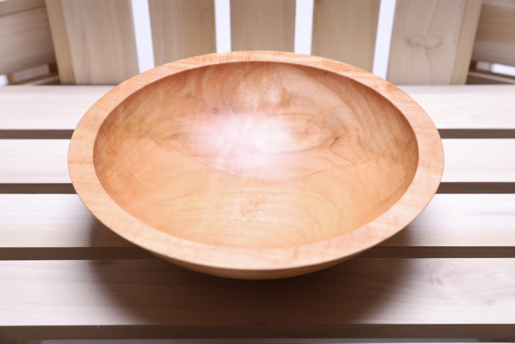 #2301 Sugar Maple Wooden Bowl  9 1/4" x 3"