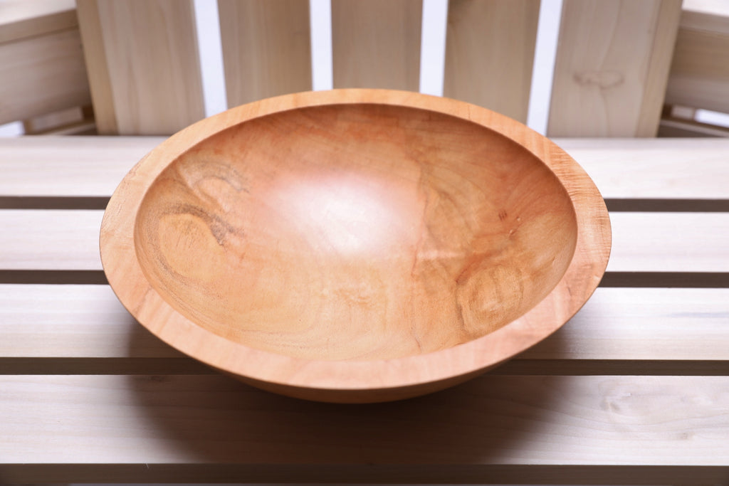 #2301 Sugar Maple Wooden Bowl  9 1/4" x 3"