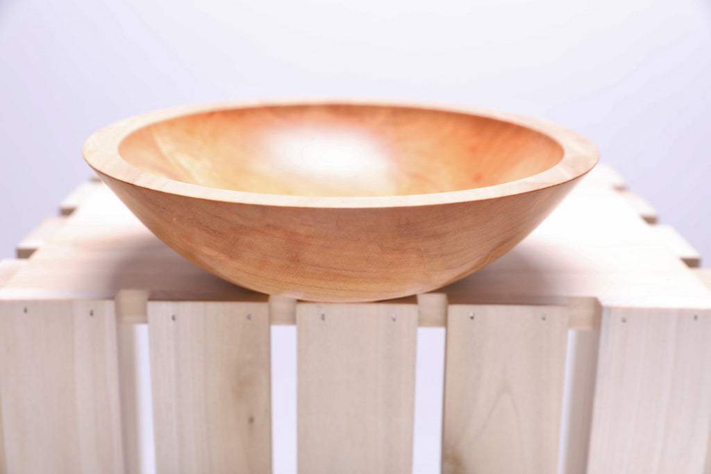 #2290 Sugar Maple Wooden Bowl  8 1/2" X 2 1/2"