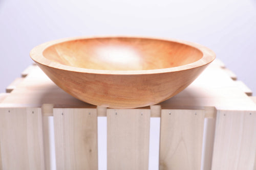 #2301 Sugar Maple Wooden Bowl  9 1/4" x 3"