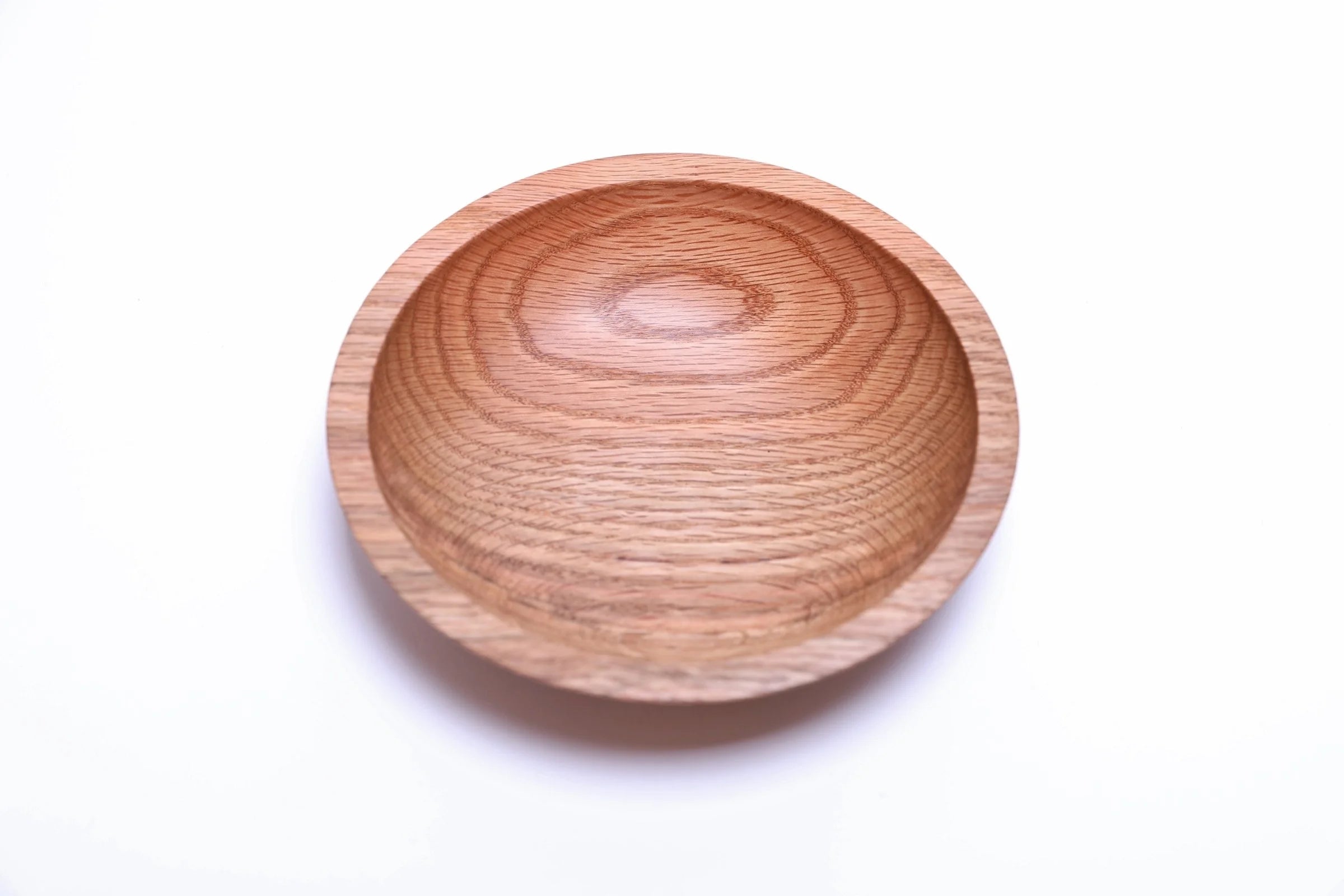 #2262 Spalted Red Oak Wooden Bowl  6" x 1 1/2"