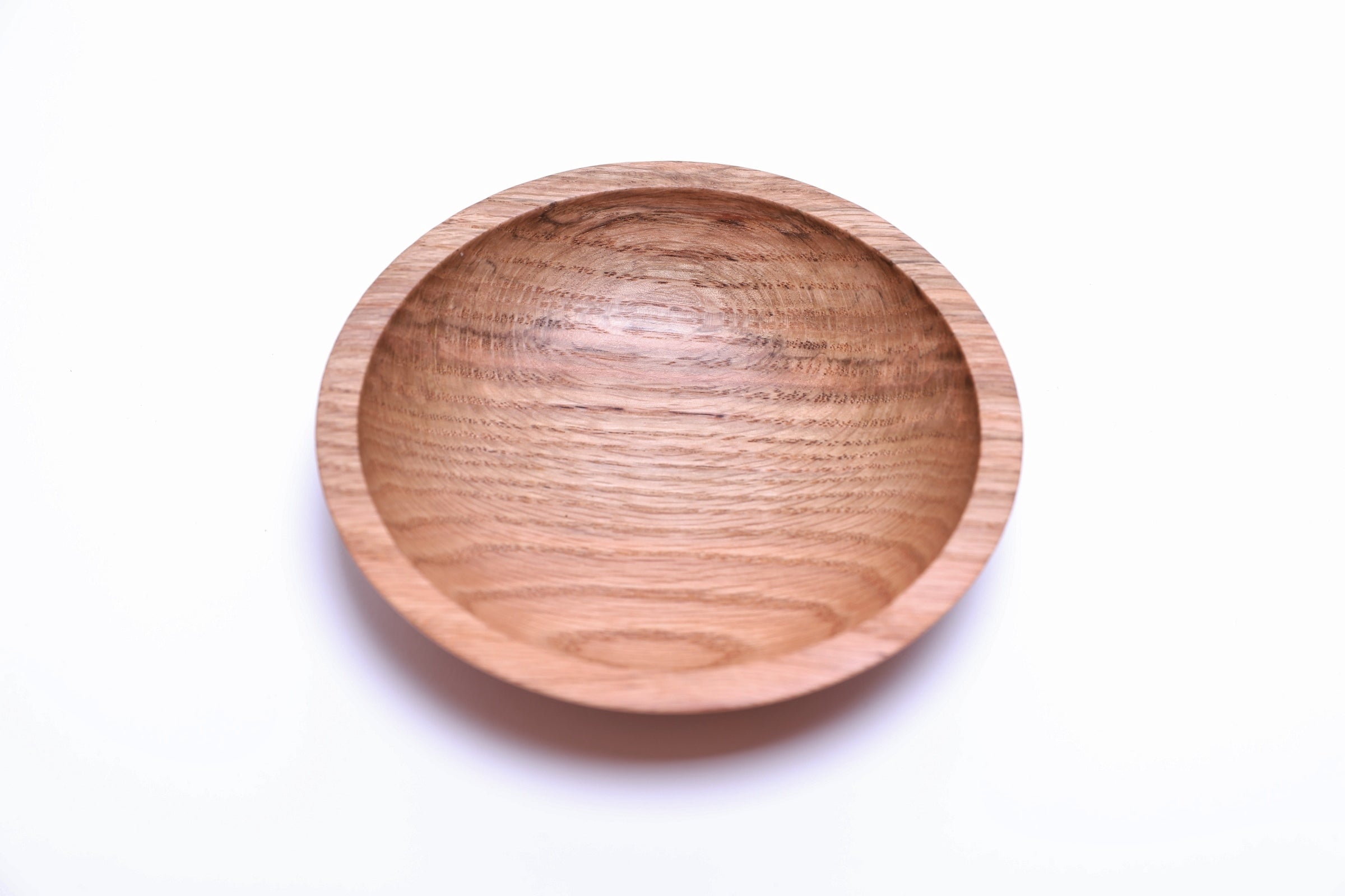 #2262 Spalted Red Oak Wooden Bowl  6" x 1 1/2"
