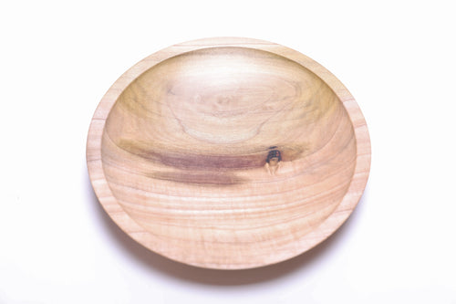 #2359 Rainbow Tulip Poplar Wooden Dish  7 5/8" x 1 1/4"