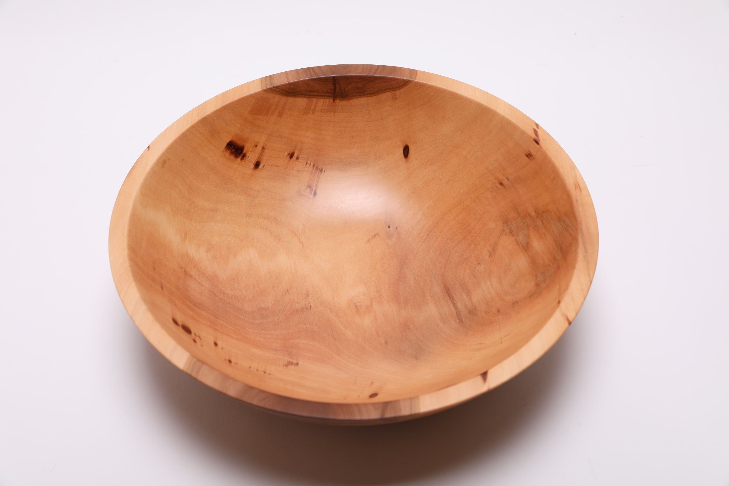 #2378 Sweet Gum Wooden Fruit and Salad Bowl  (12" x 3 3/4")