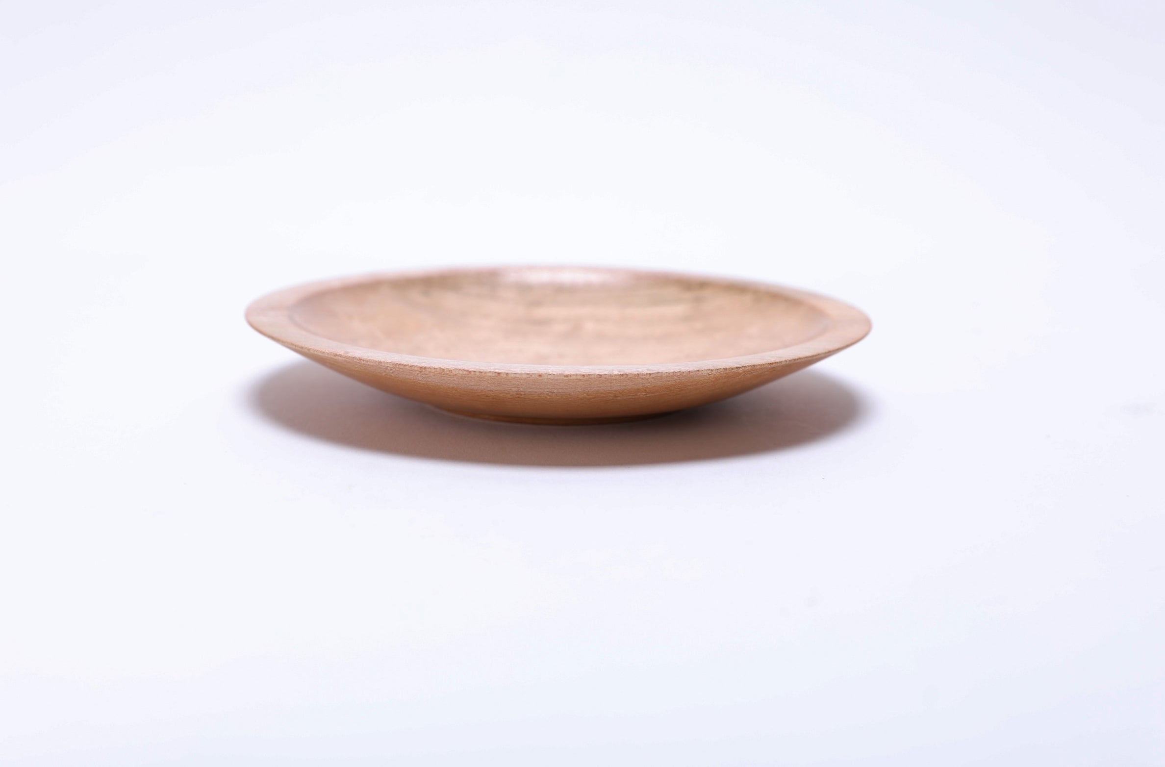 #2408 Birdseye Maple Wooden Dish  5 3/8" x 3/4"