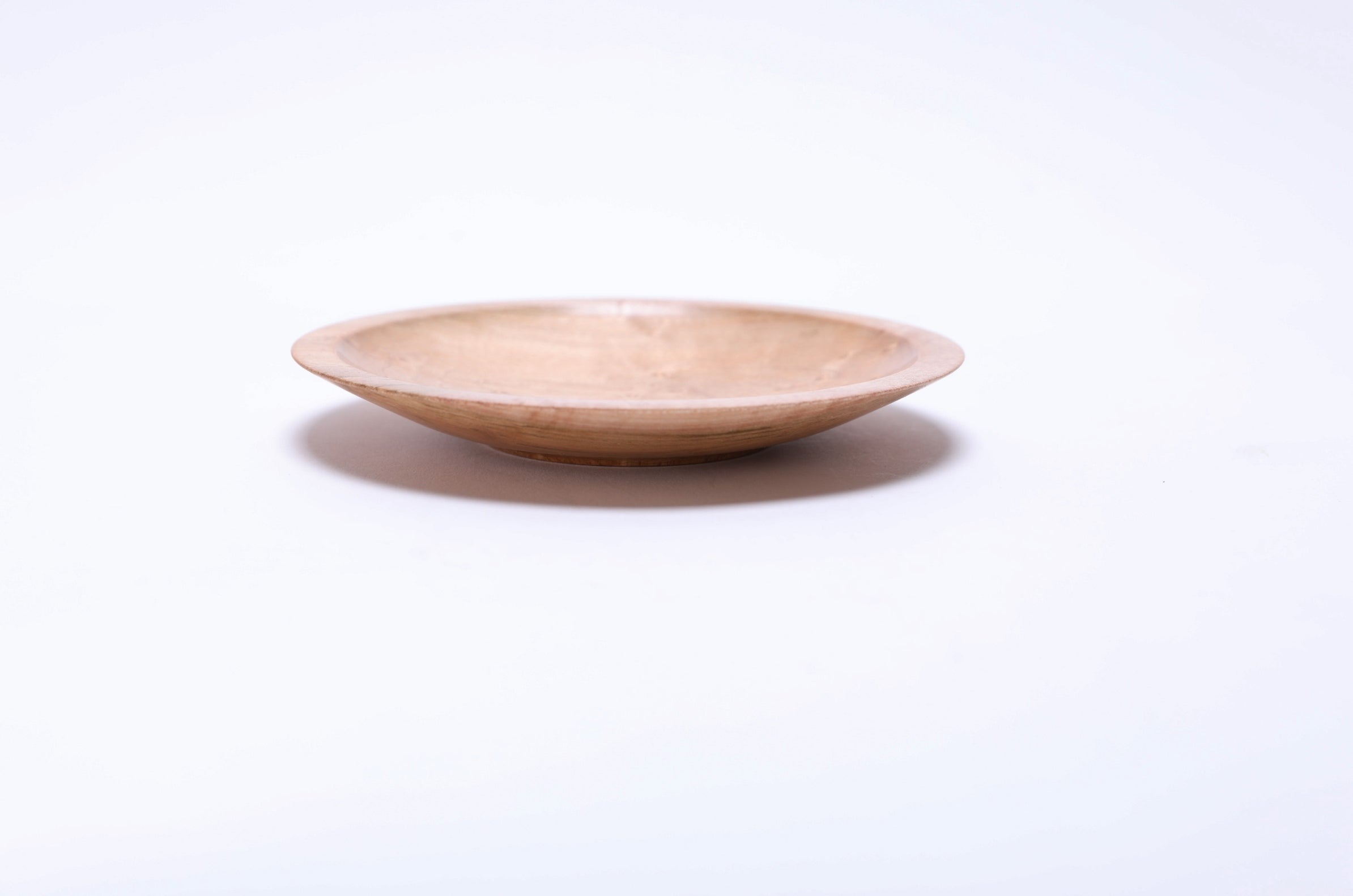 #2408 Birdseye Maple Wooden Dish  5 3/8" x 3/4"