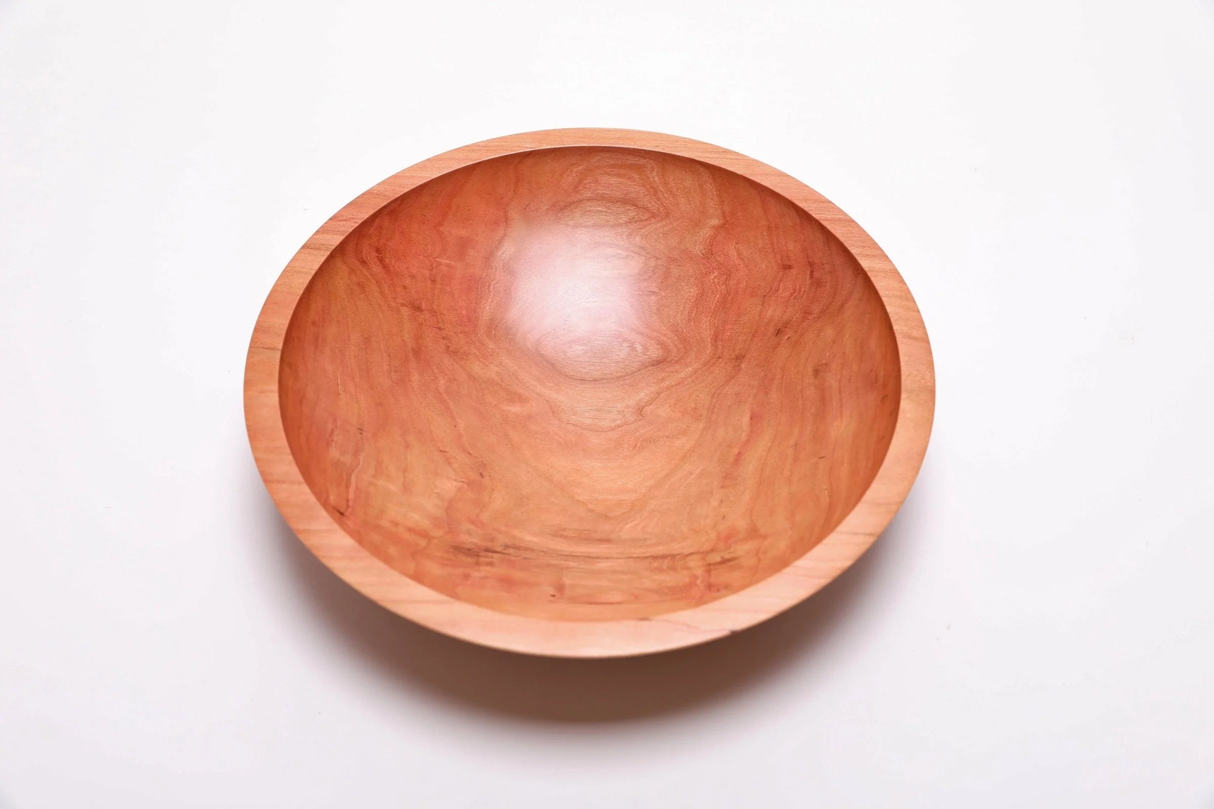 #2414 Wild Black Cherry Wooden Bowl  9 3/4" x 2 1/4"