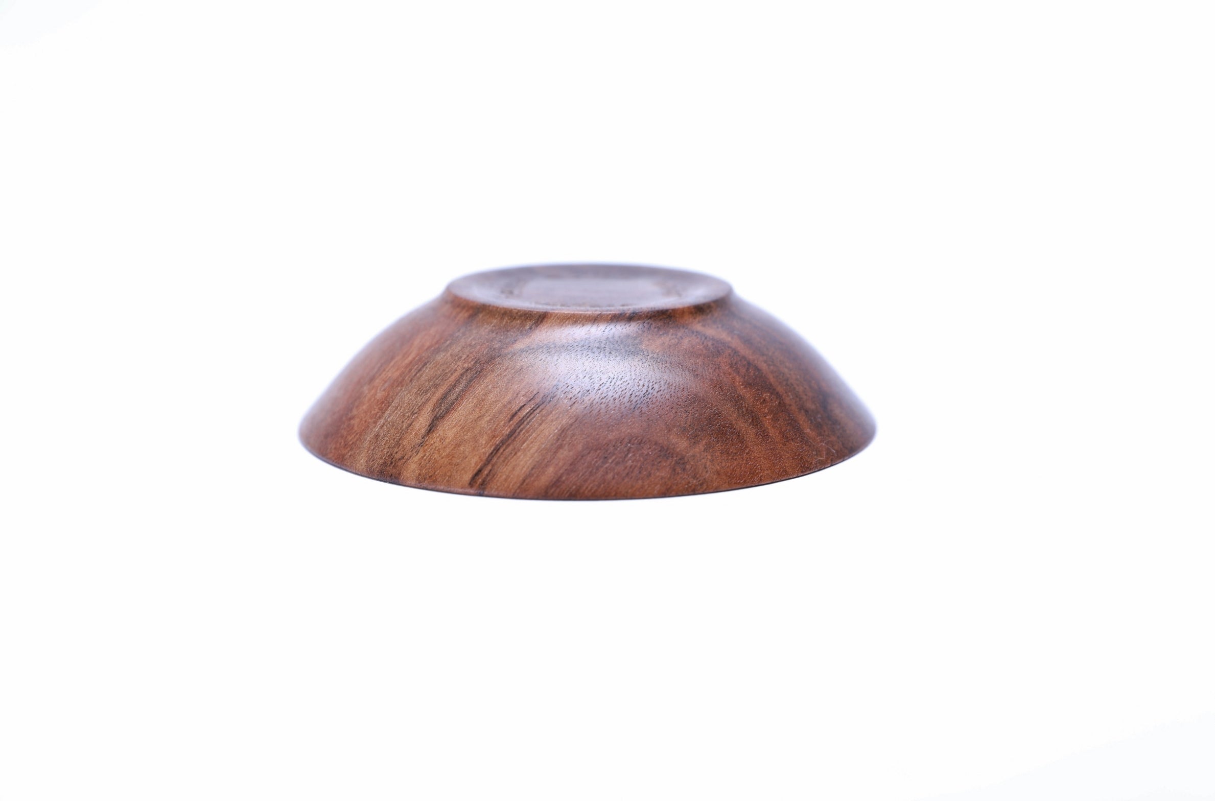 #2431 Claro Walnut Wooden Ring Dish  4 1/8" x 1"
