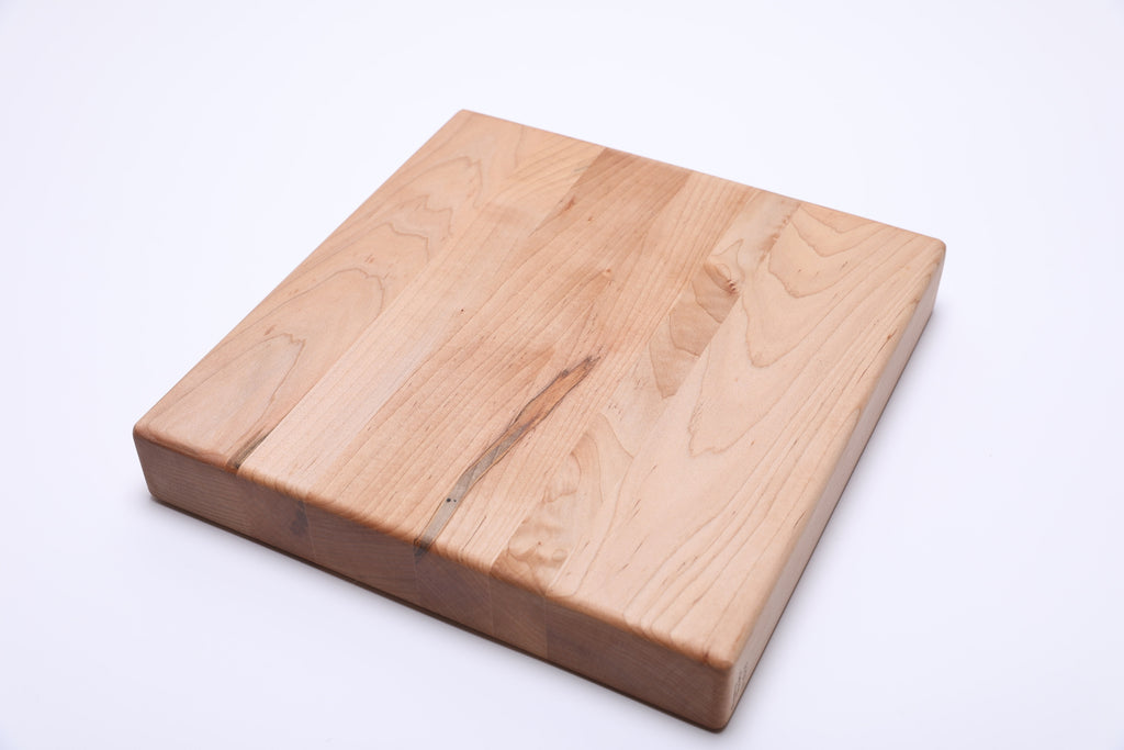 #3035 Edge Grain Maple Wooden Cutting Boards  13" x 12 1/2" x2"