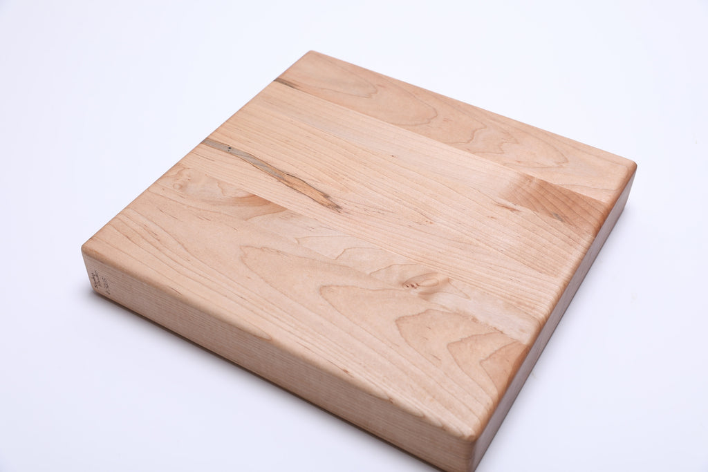 #3035 Edge Grain Maple Wooden Cutting Boards  13" x 12 1/2" x2"
