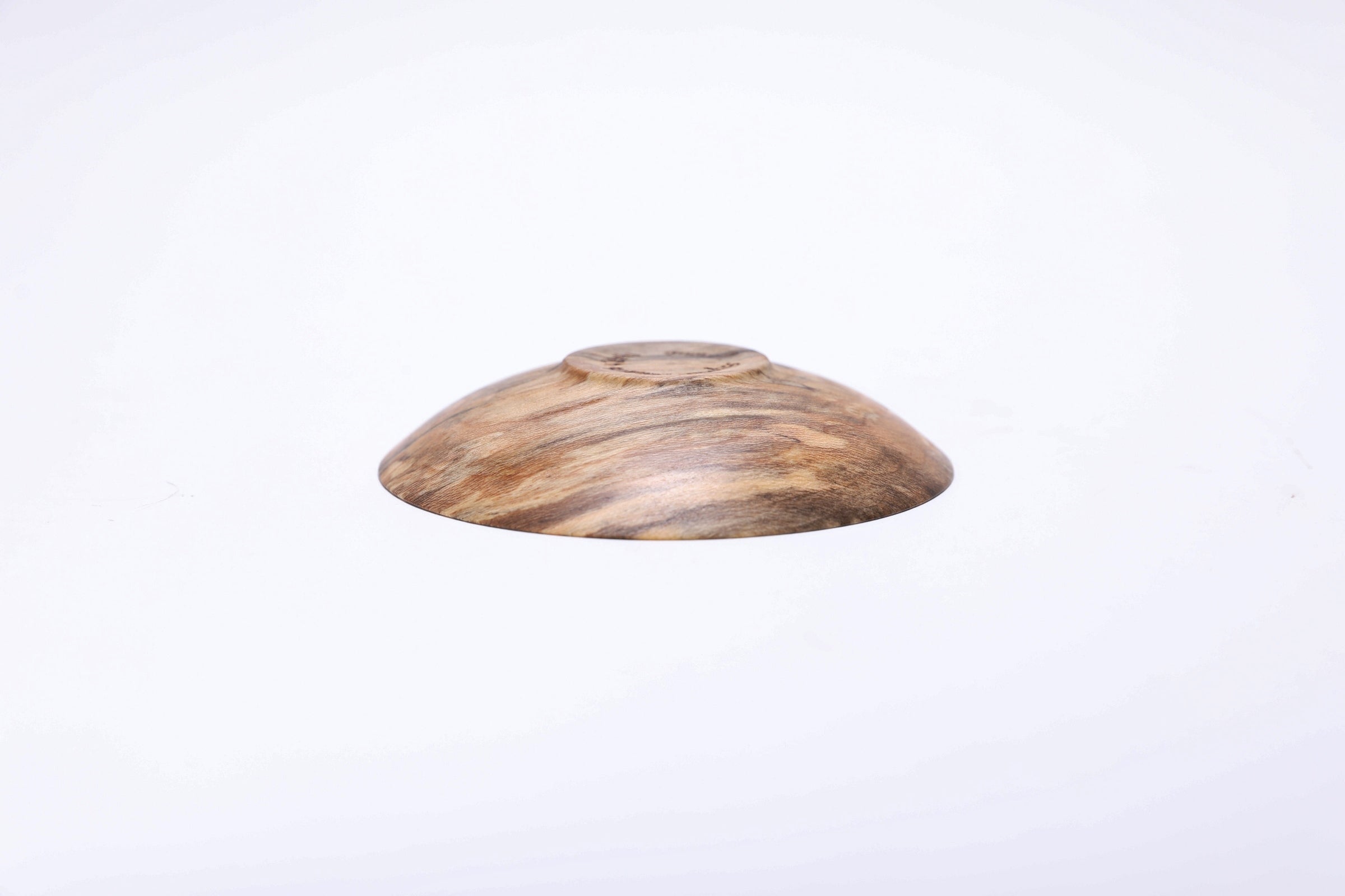#2441 Spalted Sweet Gum Wooden Ring Dish  4 1/8" x 7/8"