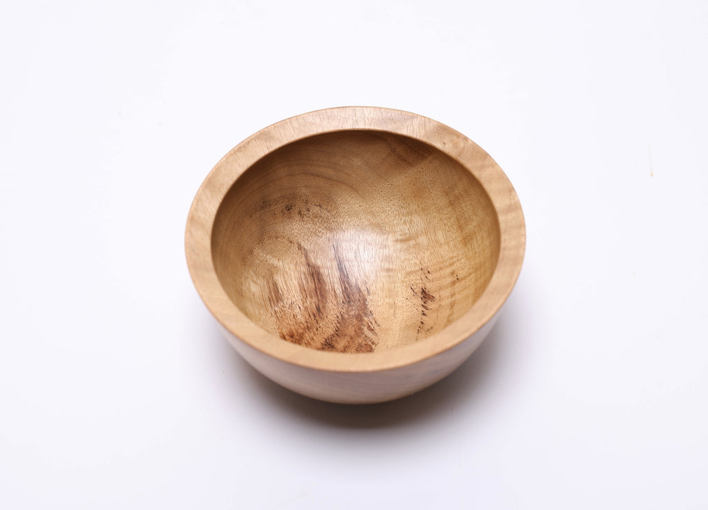 #2452 Small Camphor Wooden Bowl  4 1/2" x 2 1/4"