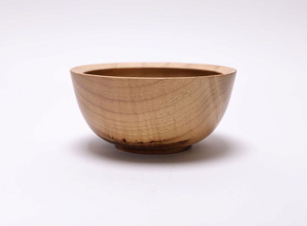 #2452 Small Camphor Wooden Bowl  4 1/2" x 2 1/4"