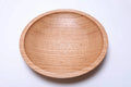 #2454 Red Oak Shallow Wooden Bowl   11 3/4" x 2 1/8"