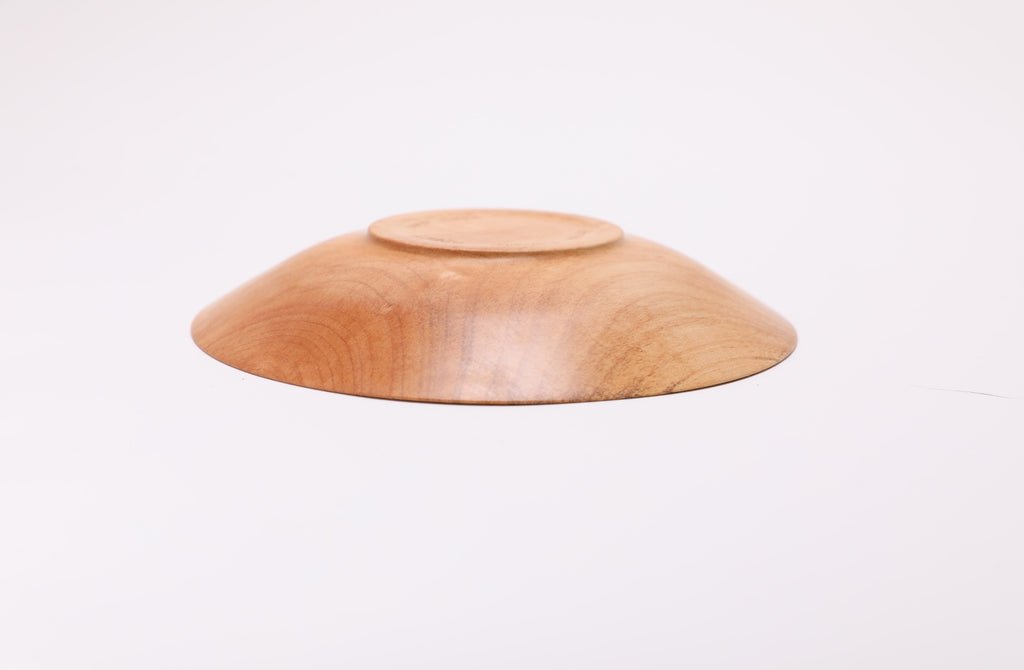 #2457 Sugar Maple Wooden Ring and Jewelry Dish  6 1/2" x 1 1/16"