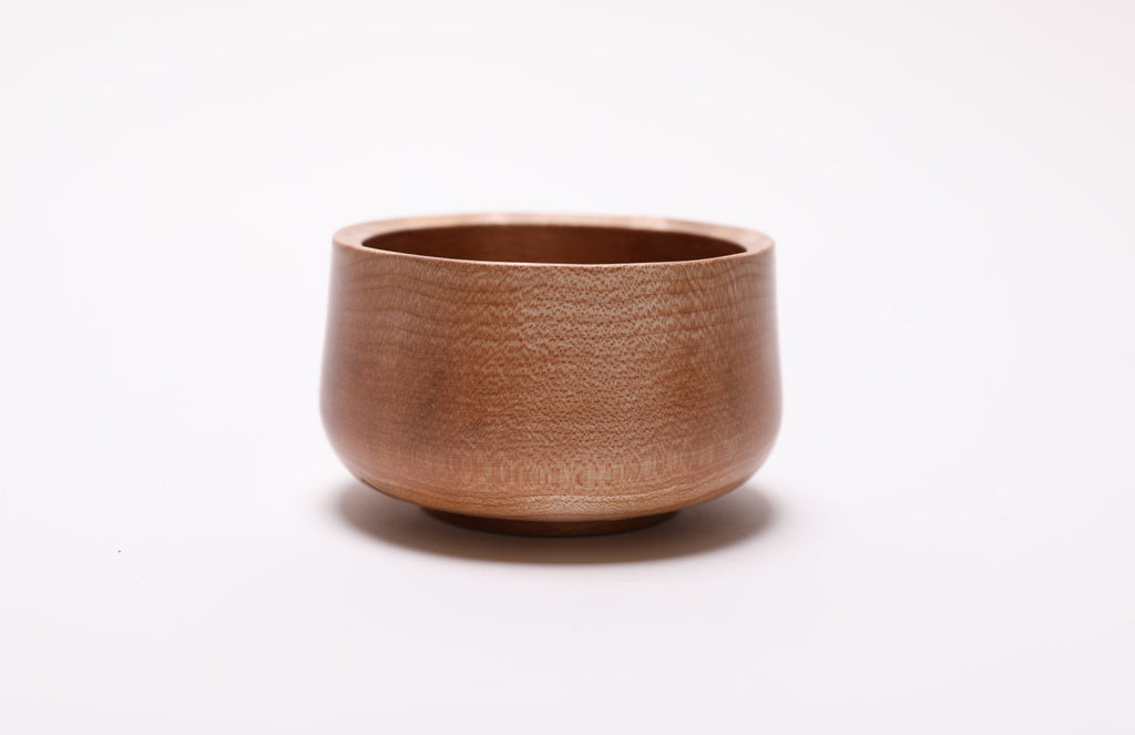 #2475 Small Big Leaf Maple Wooden Bowl  (3 3/4" x 2 1/8")