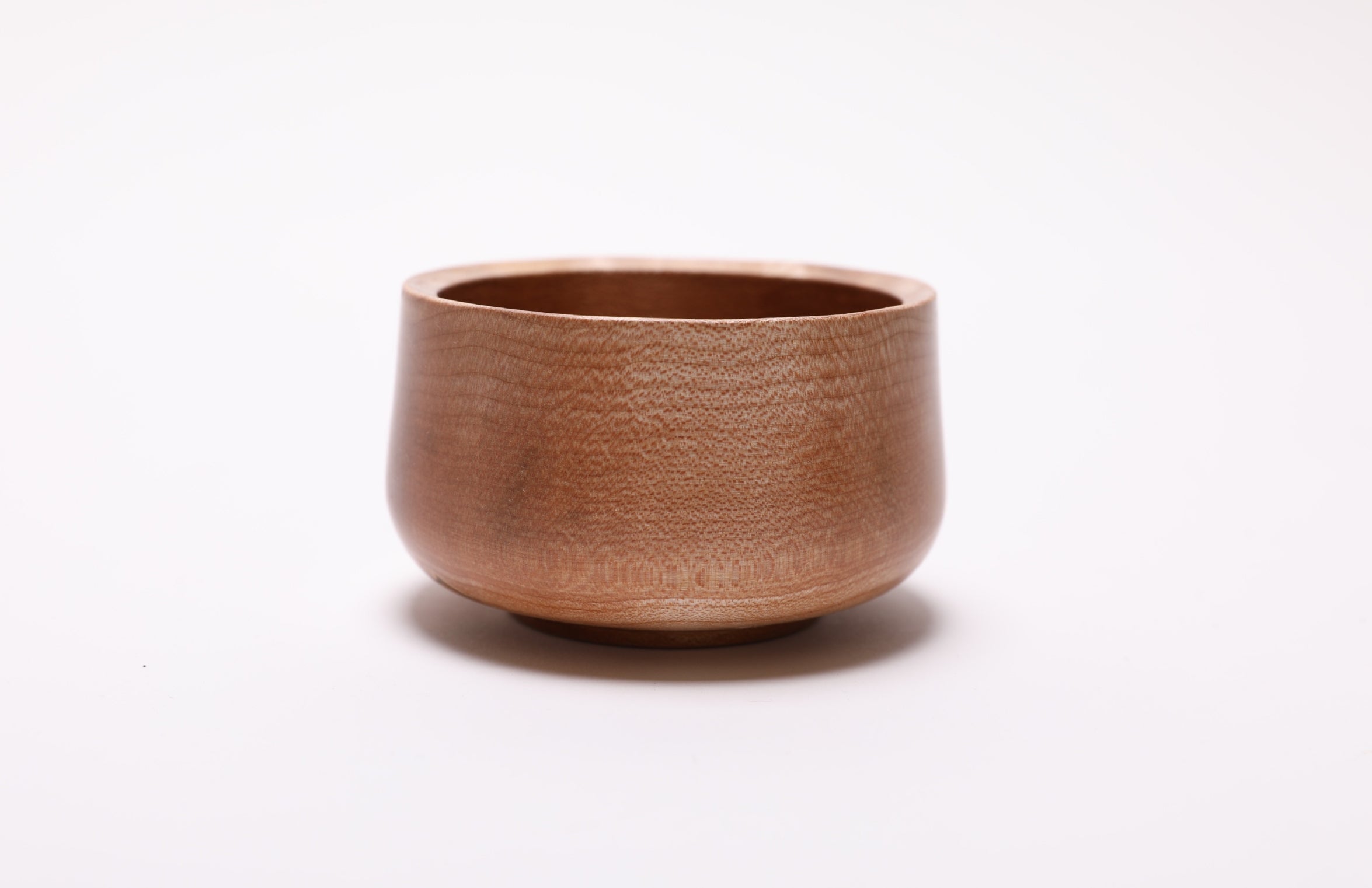 #2475 Small Big Leaf Maple Wooden Bowl  (3 3/4" x 2 1/8")