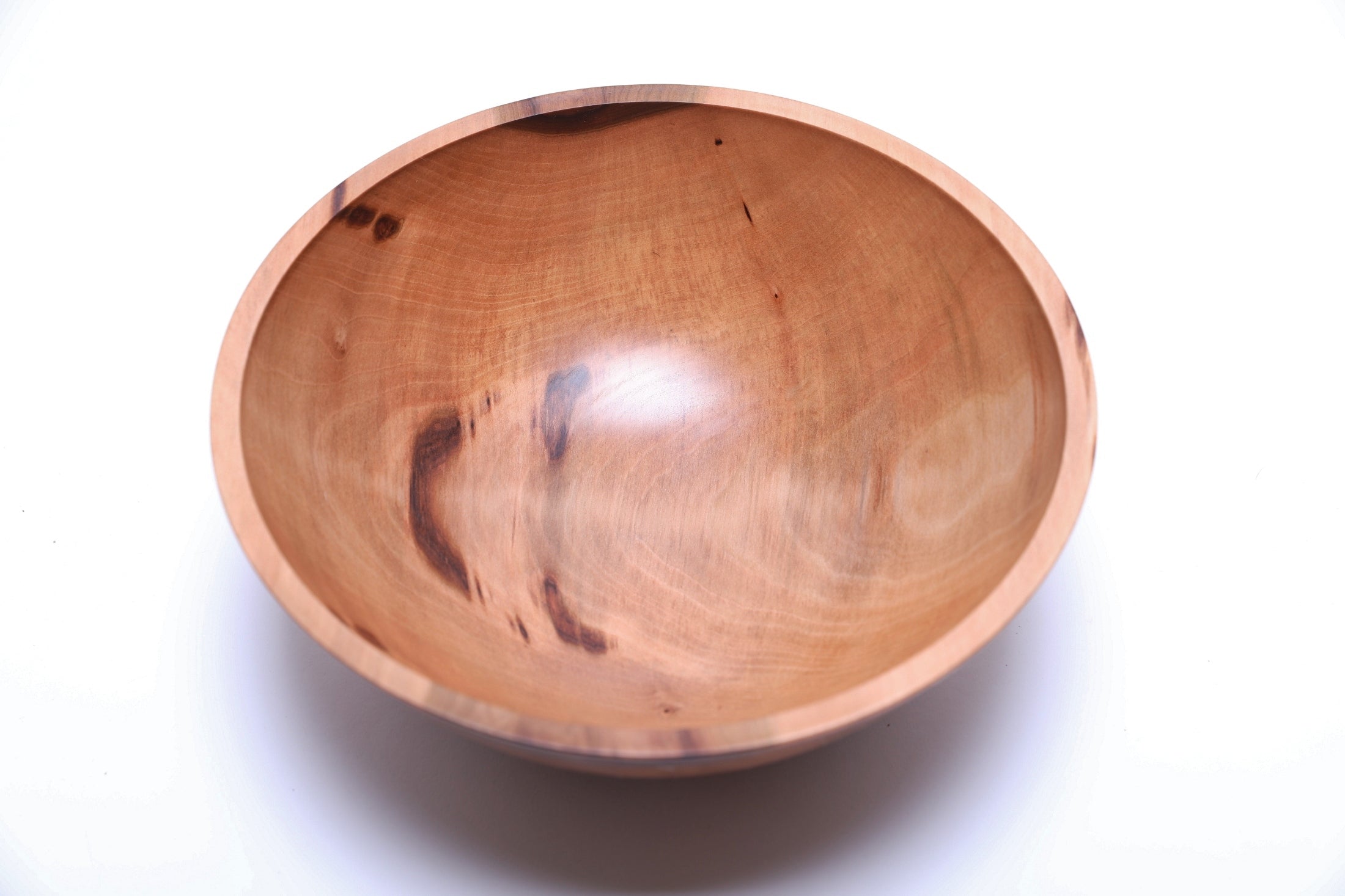#2477 Sweet Gum Wooden Bowl  9 7/8" x 3 7/8"