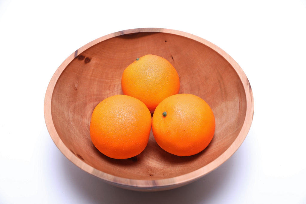 #2477 Sweet Gum Wooden Bowl  9 7/8" x 3 7/8"