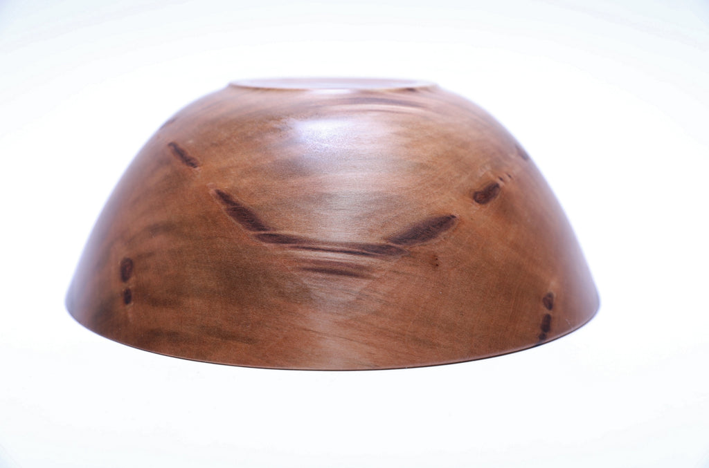 #2477 Sweet Gum Wooden Bowl  9 7/8" x 3 7/8"