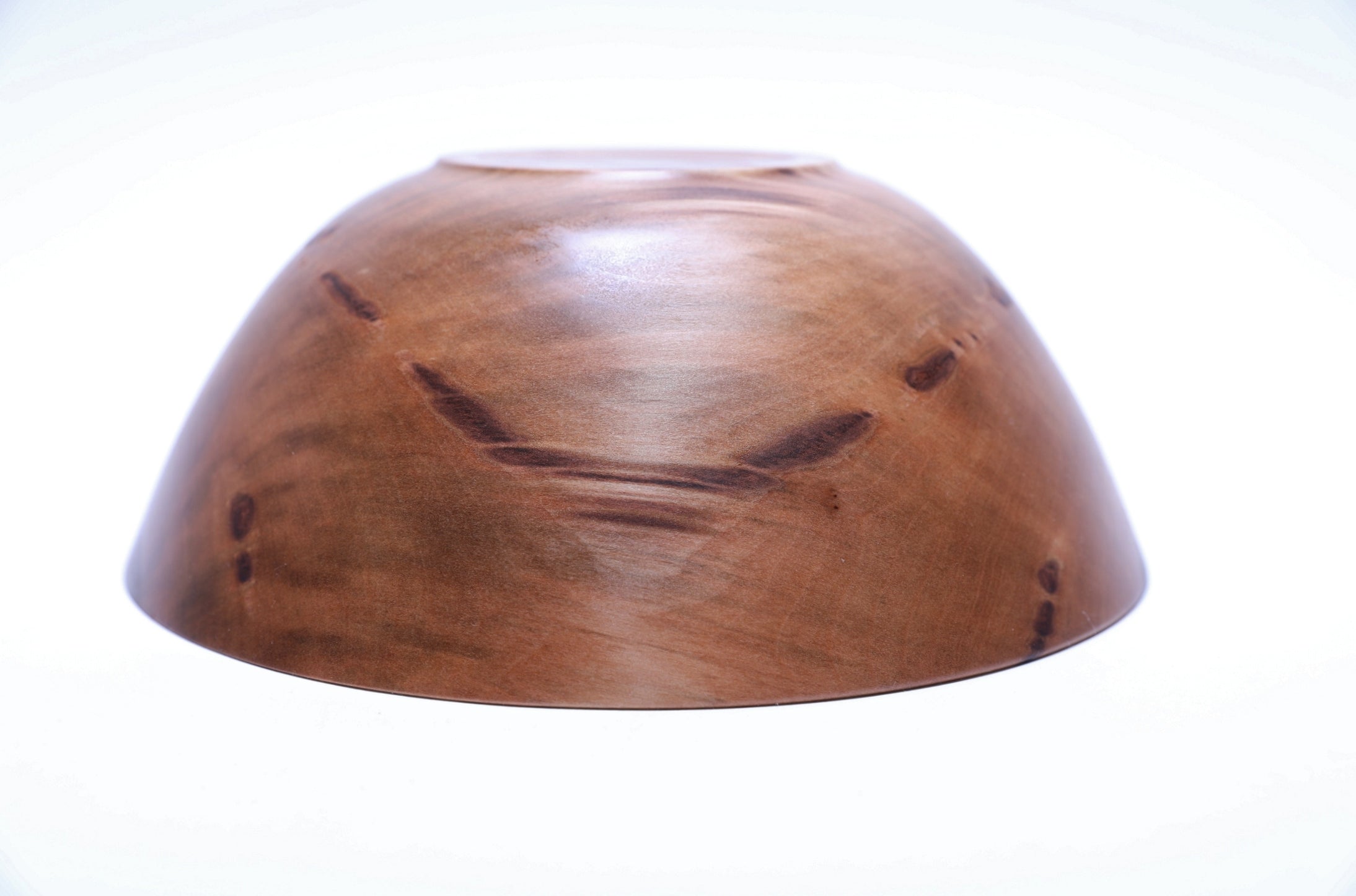 #2477 Sweet Gum Wooden Bowl  9 7/8" x 3 7/8"